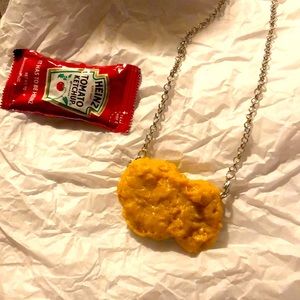 3/$20 Chicken nugget necklace!! Very realistic 😃